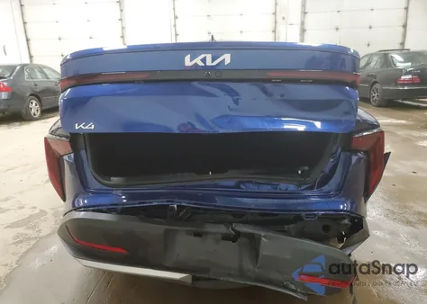 2025 Kia K4 Lx from USA, damaged, VIN 3KPFT4DEXSE018014